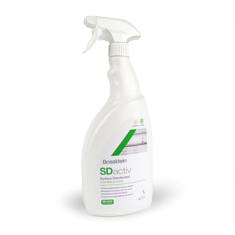 Bossklein Alcohol Surface Disinfectant - 1L Lemon