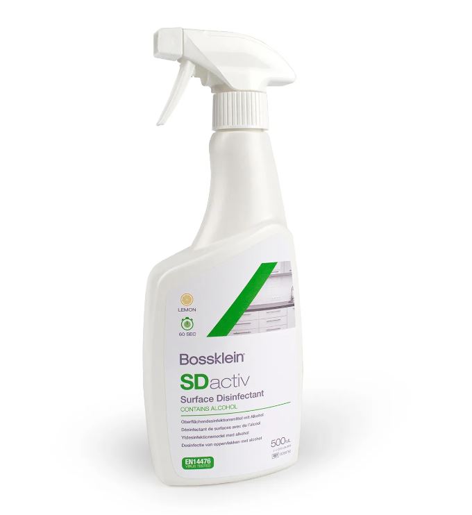 Bossklein SDactive Surface Disinfectant with Alcohol