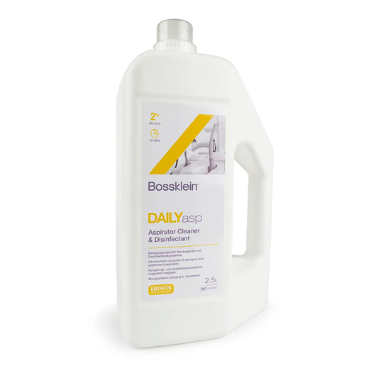 Bossklein Daily Aspirator Cleaner and Disinfectant 2.5L with Dosing Cap